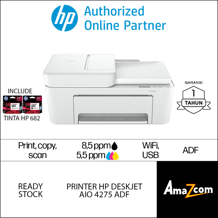 Printer HP DeskJet 4275 All in One Print Scan ADF Copy USB Wireless ...