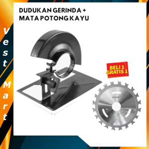 Paket Adaptor Dudukan Gerinda Jadi Circular Saw Stand Grinda Tangan Angle Grinder Bracket