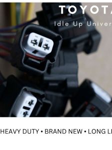 Idle Up Socket for Toyota 2 Pin Original Auto Wire Heavy Duty for Toyota - Universal