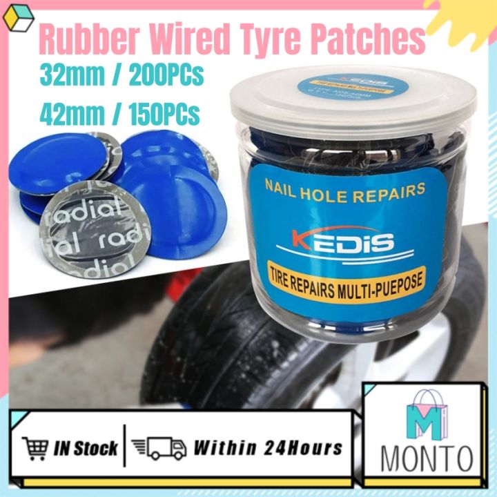 KEDiS 32/42MM Car Round Natural Rubber Tire Tyre Puncture Repair Cold Patch  Kit For Car Motorcycle Lazada PH