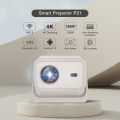ZDSSY New Arrival P21 Android13 Native 1080P WiFi6 bluetooth5.4 Smart Auto keystone correction cinema Projector Video game Projectors for Home/room/outdoor Proyector Beamer support 4K Full HD Decoding. 