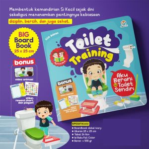 My First Book Toilet Training Aku Berani ke Toilet Sendiri big boardbook ziyadsbook