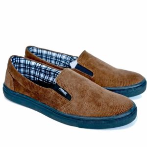 MORNINGBELL- SEPATU PRIA SLIP ON VINTAGE CORDUROY