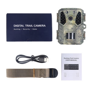 ISingo Mini Camera 20MP 1080P Wild Trail Camera Infrared Night Vision Outdoor Motion Activated Scouting 0.2S Trigger Photo Trap
