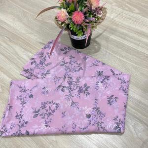 MUKENA TRAVEL MINI POUCH PARASUT KOREA MOTIF SHABBY FLOWERY 2IN1
