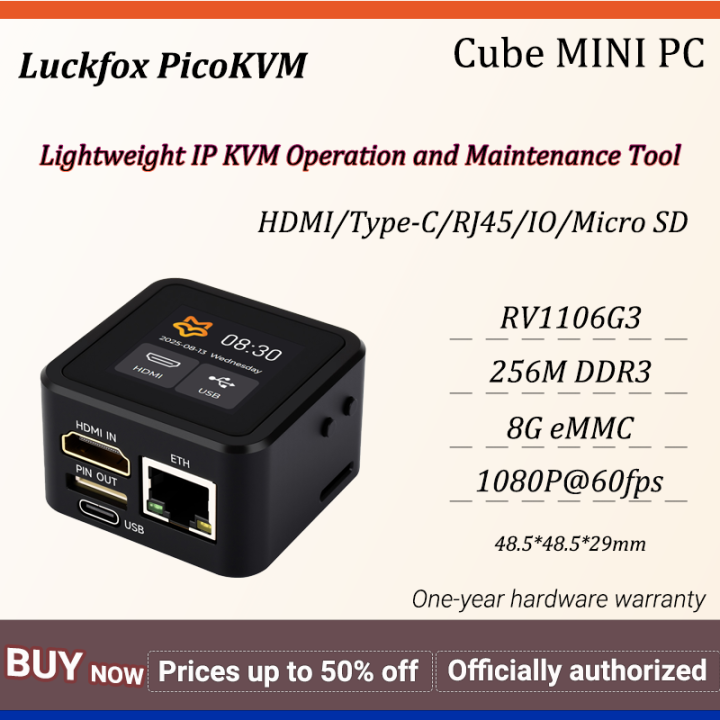 Luckfox PicoKVM is a lightweight IP KVM management tool that 1920*1080 ...