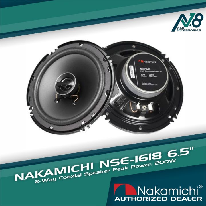 Nakamichi NSE-1618 6.5" 2-Way Coaxial Speaker Genuine | Lazada PH
