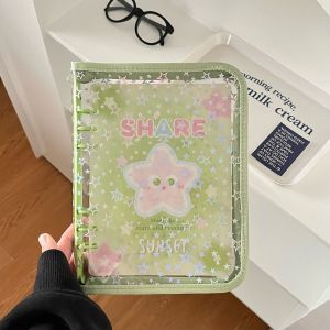 MMLUCK A5 Bìa album ảnh Chất kết dính PVC Phong cách Hàn Quốc Ví đựng thẻ ảnh Sáng Tạo Đẹp Túi đựng thẻ Bộ sưu tập thẻ ảnh