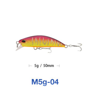 Sinking Minnow Fishing Lure Jigging Lure Fish Bait Fishing Gear SwimBait 3D Eyes for Fish 5g/50mm