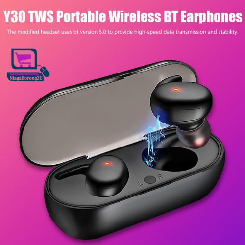 TWS Portable Wireless Bluetooth Earphones 4D Stereo Earbuds