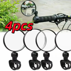 4Pcs MOTUS Motorcycle Bicycle Side Mirror Adjustable 360 Rotatable Mirrors Bicycle Rearview Mirror