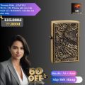Quẹt lửa zippo, Xuất xứ DAILOAN, Mẫu Rồng nổi 10C. 