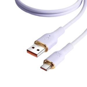 1/1.5/2m Data Charging Cord Portable 100W 6A Type-C Charging Cable Mobile Phone Fast Charging Data Cable Universal