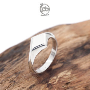 Cincin Wanita Perak Asli 925 Simple Wajiko