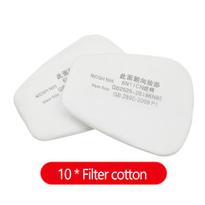 6200 Gas Dust Mask Dust Safefy Protection Toxic Vapor Filter Half Mask Comfort Respirator Set Spray Paint Painting Pesticide Chemical Respirator