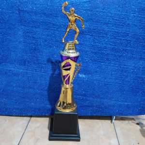 Piala Lomba Juara 1 2 3 4 (PEMAIN TENIS MEJA BODY UNGU RASER) "costum" FREE STICKER (BOLEH satuan)TERMASUK SETICKER DAN FREE DESIGN