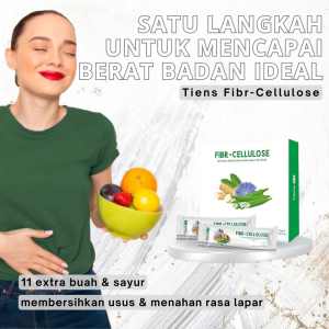 Tiens fibr cellulose - fat burner weight loss with fiber probiotics detox - probiotics supplement sachet - probiotik usus - fiber betox drink kkm approve