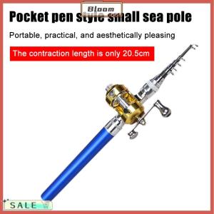 Follow Get New[Bloom Z] Ultra Short Pocket Rods Steelhead Fishing Rods Small Micro Mini Fishing Rods 1m 1.4m 1.6 Drum Reel Ice Fishing