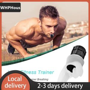 [COD] WHPHous Ship within 24 hours Breathing Trainer Lung Flexer Durable Fitness Exerciser Increases Lung Capacity Breath Adjustable Levels Respiratory Deep Breath