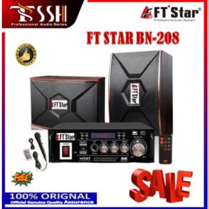Megapro FT Star BN-208 Micro Component System (Amplifier + Speakers)set