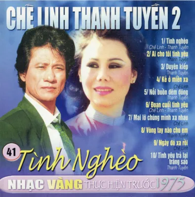 [MDCD] Đĩa CD Nhạc Vàng Chế Linh - Thanh Tuyền - Tình Nghèo
