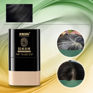 Hair Color Stick Waterproof Sweat-Proof Hair Dye Comb Quick Cover Grey Hair Smudge-Proof Plant Hair Dye