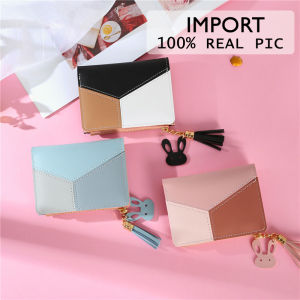 Laciola Dompet Lipat Wanita Import Korean Design Kulit Sintetis High Quality