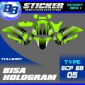 Decal Scoopy BISA HOLOGRAM Full Body Full Blok Dekal Sticker Scoopy FI 2013 2014 2015 2016 Scp 69. 