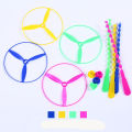 Paninda Bamboo Dragonfly Flying Toy Candy-colored for Kids Recommended for Ages 6+ Safe Lootbag Filler. 