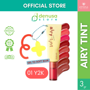 Emina Airy Surprise Tint 3 g - Lip Tint Ringan Longlasting Tahan Lama Waterproof