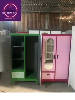 Tủ sắt 2 cánh giá rẻ sinh viên đã lắp nguyên khối giao các quận tphcm-bình dương