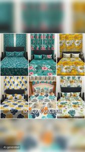 TRENDING NEW DESIGN BEDSHEET CANADIAN COTTON FABRIC SOLD FOR 3IN1 AND OTHER SEPARATE ORDER