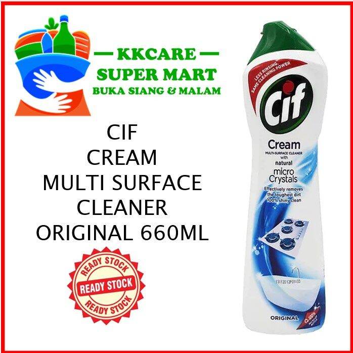 CiF Krim Pembersih Berbilang Permukaan Asli 660ml Cream Multi-Surface Cleaner Original 660ml  奶油多表面清洁剂原装