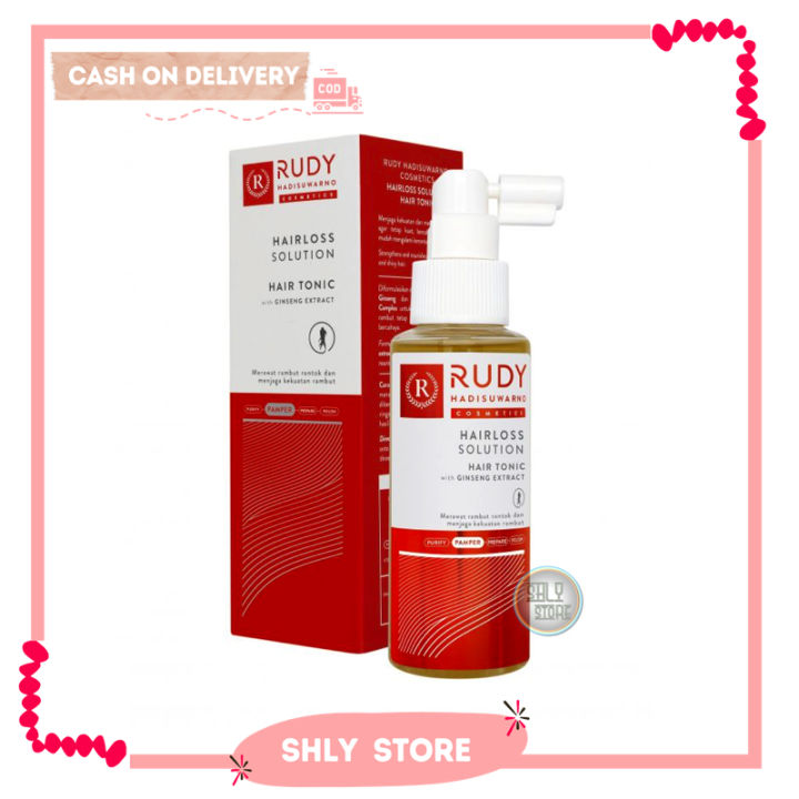 Minyak Rambut Rudy Rudy Hadisuwarno Hair Loss Solution Hair Tonic with Gingseng Extract ...