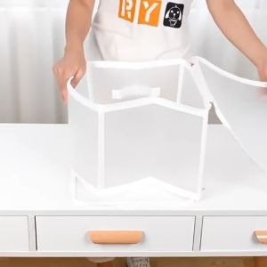 NEST Fohra Transparent Waterproof Storage Organizer Foldable Storage Box
