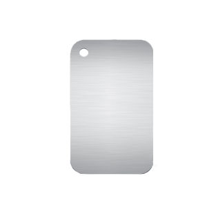 Cutting Board Stainless 30*20cm Talenan Stainless Steel Dapur Besi Alas Potong Daging Ikan
