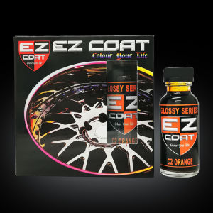 ORANGE CHROME COLOUR PAINT(EZ COAT C2 GLOSSY ORANGE)