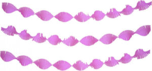 White Crepe Fringe Garland 30ft Hanging Paper Streamer for Birthday Baby Shower Wedding Graduation Wall Backdrop Decorations