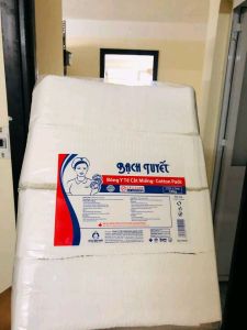 Bông bạch tuyết bông cắt miếng bạch tuyết 7x7 (500g) dùng cho spa chăm sóc sức khỏe