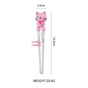 Baby Learning Training Chopsticks For Kids Auxiliary Tablewar Baby Utensils Children Chopsticks Training Chopsticks for Kids Baby Learning Chopsticks Beginner Chopsticks Eating Training Helper Practice Chopsticks Cartoon Chopsticks