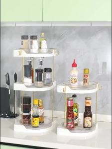 Rak Organizer Kosmetik Multifungsi Penyimpanan Skincare Parfum dan Tempat Dapur Modern dengan Rak Serbaguna Meja Kamar yang Elegan dan Praktis untuk Menata Semua Kebutuhan Anda dengan Rapi