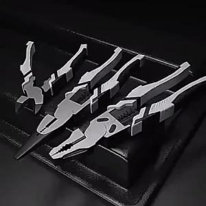 3pcs/Set Pliers Pliyers Pang-ipit Multi-function Steel Wire Plier Wire Stripper Wire Cutters Needle Nose Plier Kasangkapan Gamit Tool Pliers Industrial-grade Heavy Duty Pliers Tool set