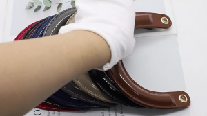 DIY Lady Purse HandcraftedBags Accessories Handbag Handles with Buckle BeachBag Woven Bag Replacement UShape Handles