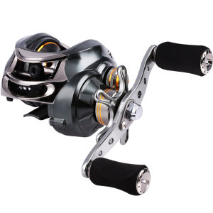 Sougayilang New High Quality Baitcasting Reel Super Strong Metal Fishing Reel with Max Drag 20kg.