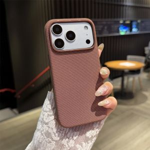 Luxury Original Tech Woven Magneti Case for iPhone 17 16 15 Plus 14 13 12 11 Pro Max TechWoven For Magsafe Wireless Charge Cover