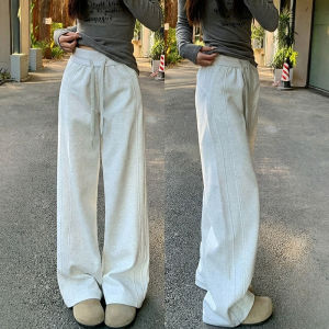 COD banana wide-leg pants womens spring and autumn sweatpants thin lazy wind small casual straight sweatpants 2026 new