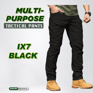 Buy 1 Take 1 Mens Multi-Pocket Tactical Cargo pants Outdoor Hiking Tactical Pants High Quality Durable Hiking Trousers Waterproof Mountaineering Pants Mens Overalls