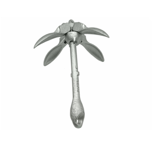 2.5kg สมอเรือหัวร่ม สมอเรือคายัค พับเก็บได้ Boat Anchor เรือประมง ตกปลา