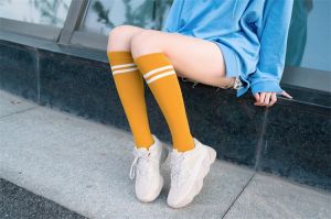 Tất vớ nữ cao cổ dài dưới gối phong cách Hàn Quốc loại dày dặn 83% cotton cực thoáng mát dài 38cm. Bubi - Siêu Thị Tất Việt