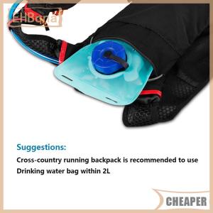 [COD] EHBqna SPORTS ถุงน้ำพับพร้อมหลอดดื่ม2L Hydration bladder leak PROOF เครื่องมือกลางแจ้งอุปกรณ์เสริม Hydration Pack hiking Water BAG